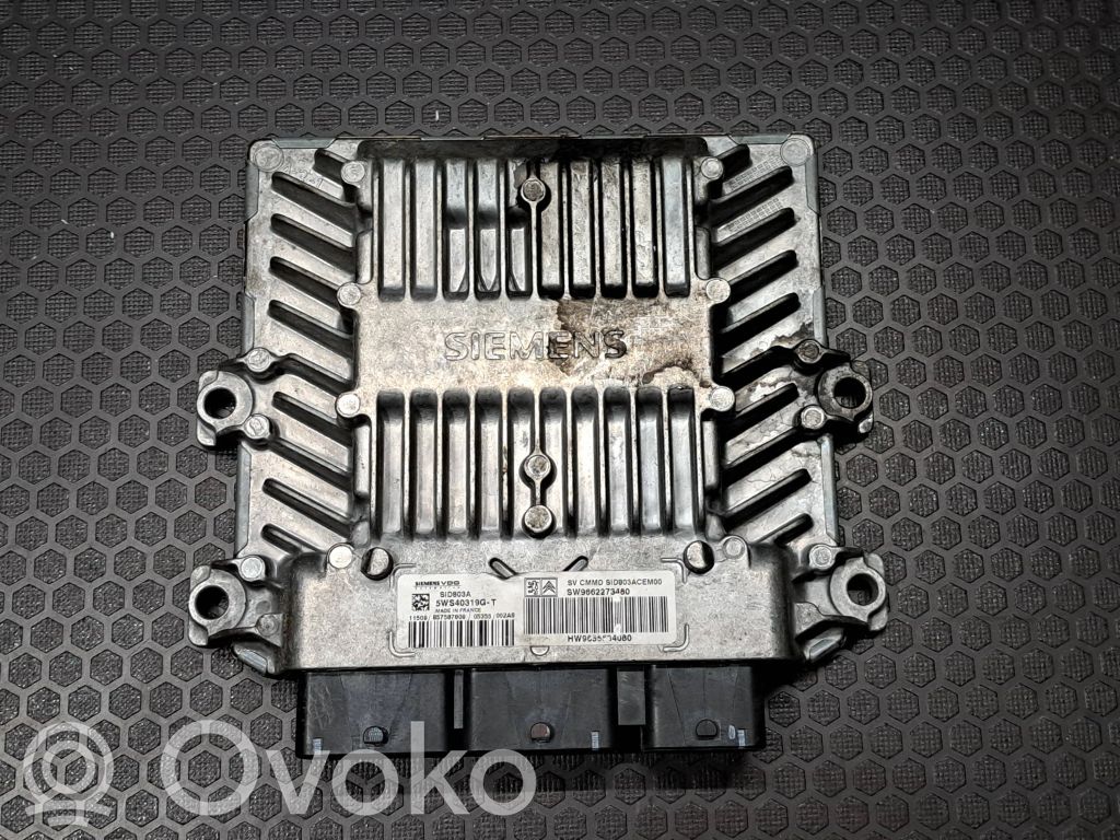 Peugeot 407 Engine control unit/module 