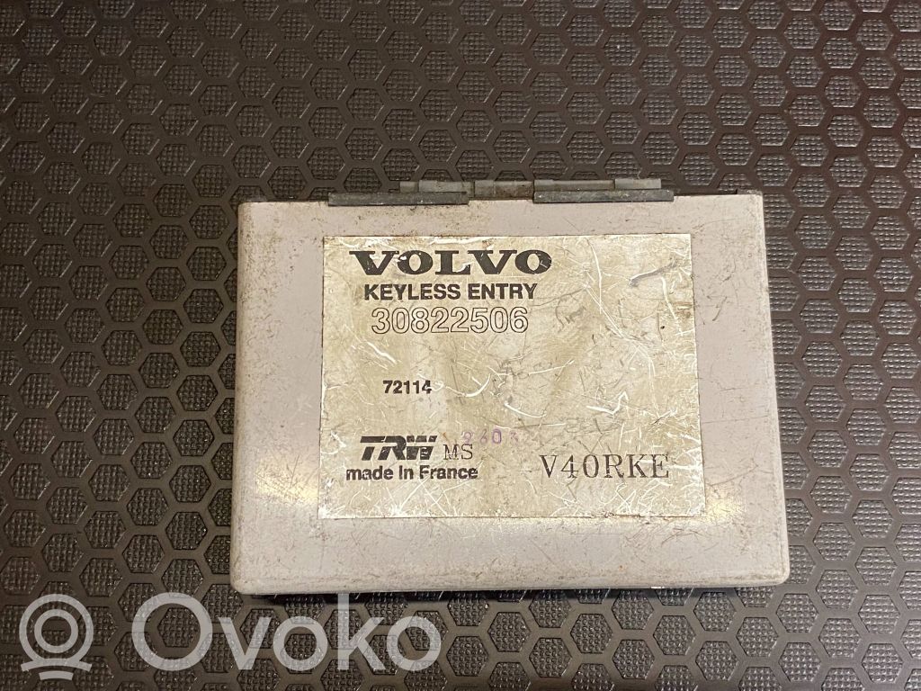 Volvo S40, V40 Other control units/modules 