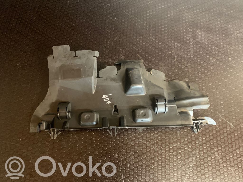 Peugeot 407 Välijäähdyttimen ilmanohjauksen ilmakanava 