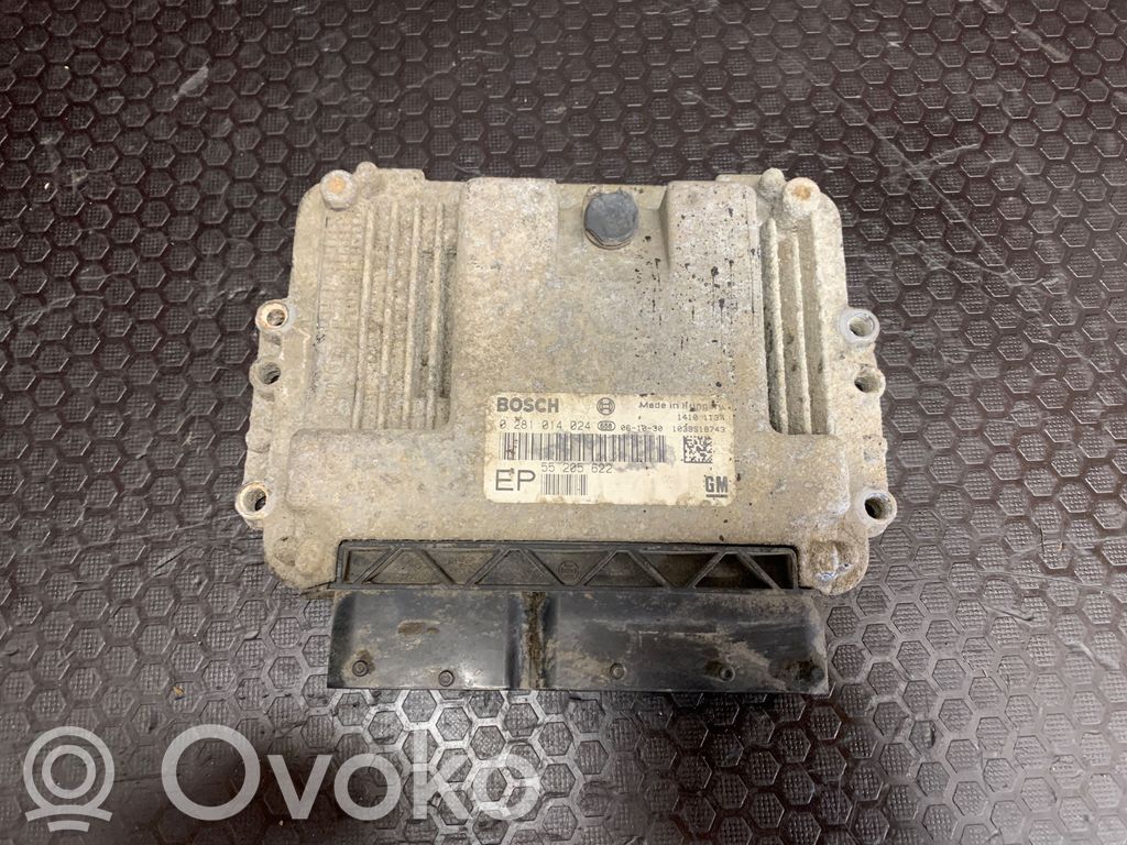 Engine control unit/module   0281014024,55205622,1039S18743
