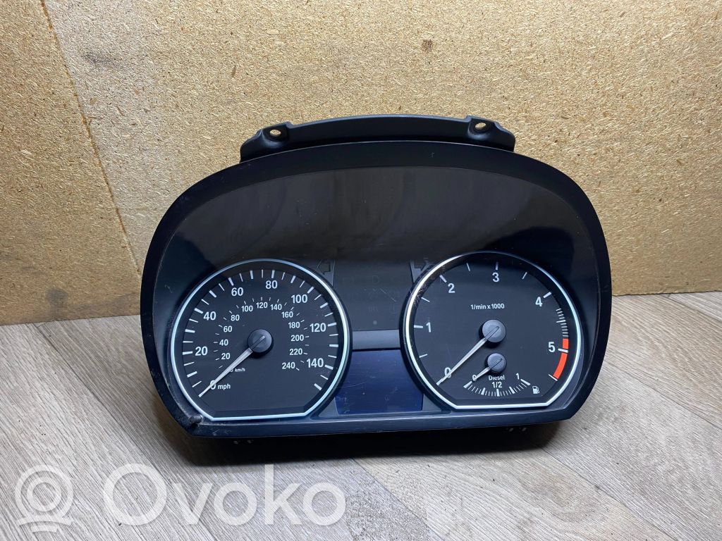 BMW 1 E81 E87 Speedometer (instrument cluster) 