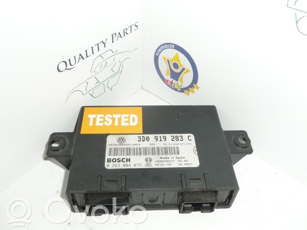 Unidad de control/módulo PDC de aparcamiento   3D0919283C,0263004075