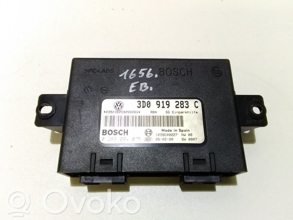 Parking PDC control unit/module   3D0919283C,0263004075