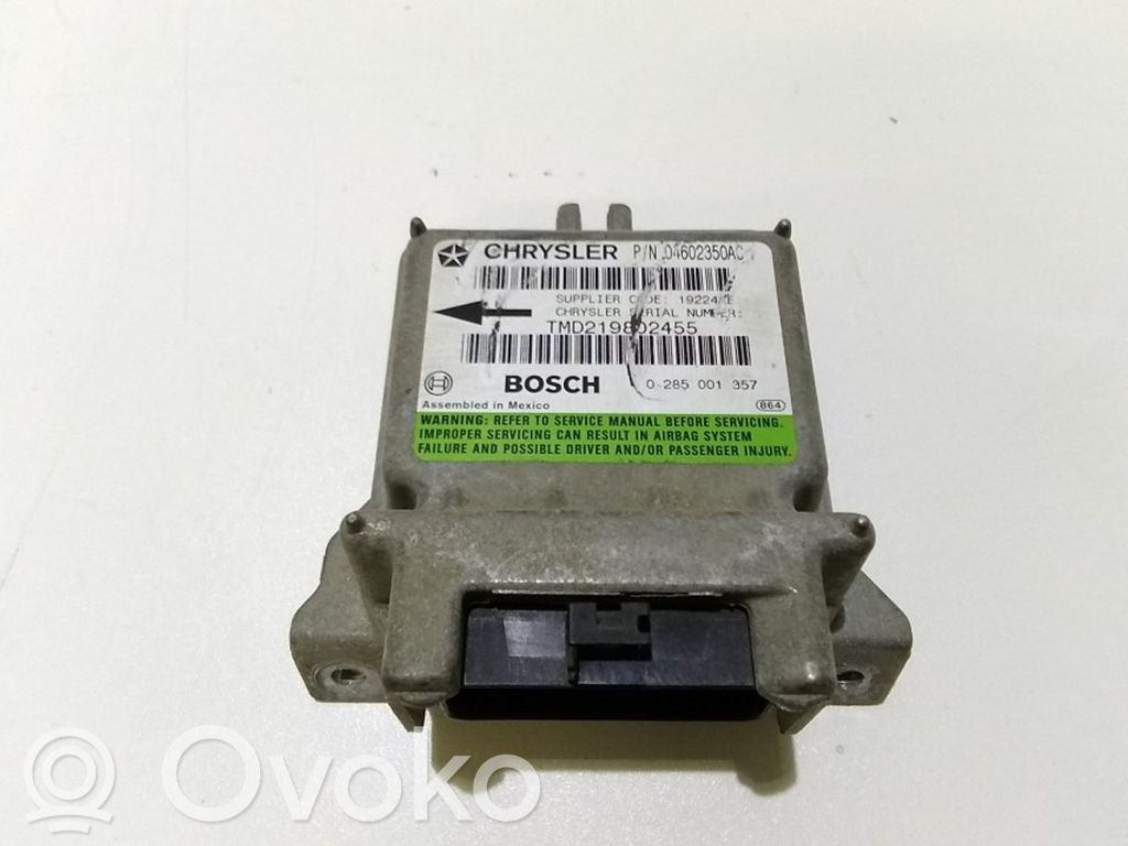Airbag control unit/module   04602350AC,0285001357