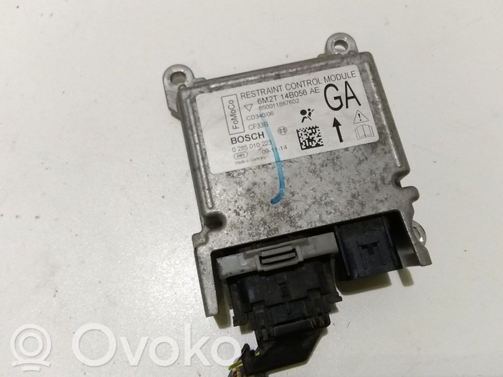 Airbag control unit/module   6M2T14B056AE,0285010223