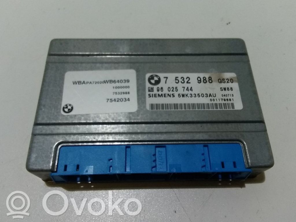 Unidad de control/módulo de la caja de cambios   7532988,5WK33503AU