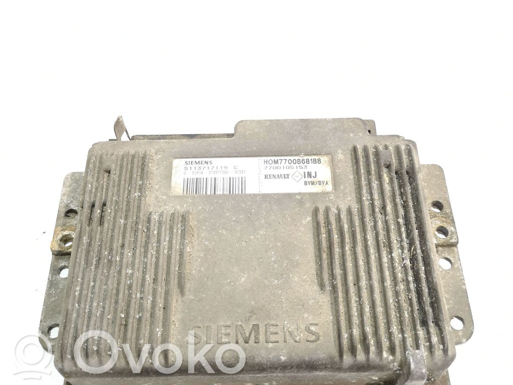 Engine control unit/module   HOM7700868188,7700105153,S113717119C