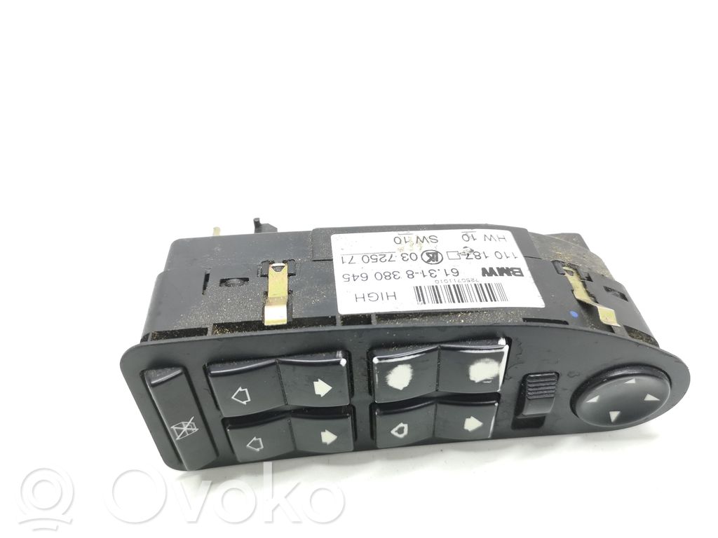 Electric window control switch   61318380645