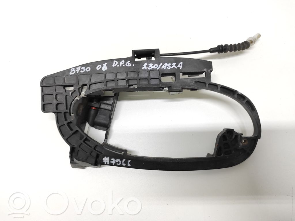 BMW 7 E65 E66 Manecilla/asa externa de la puerta trasera 