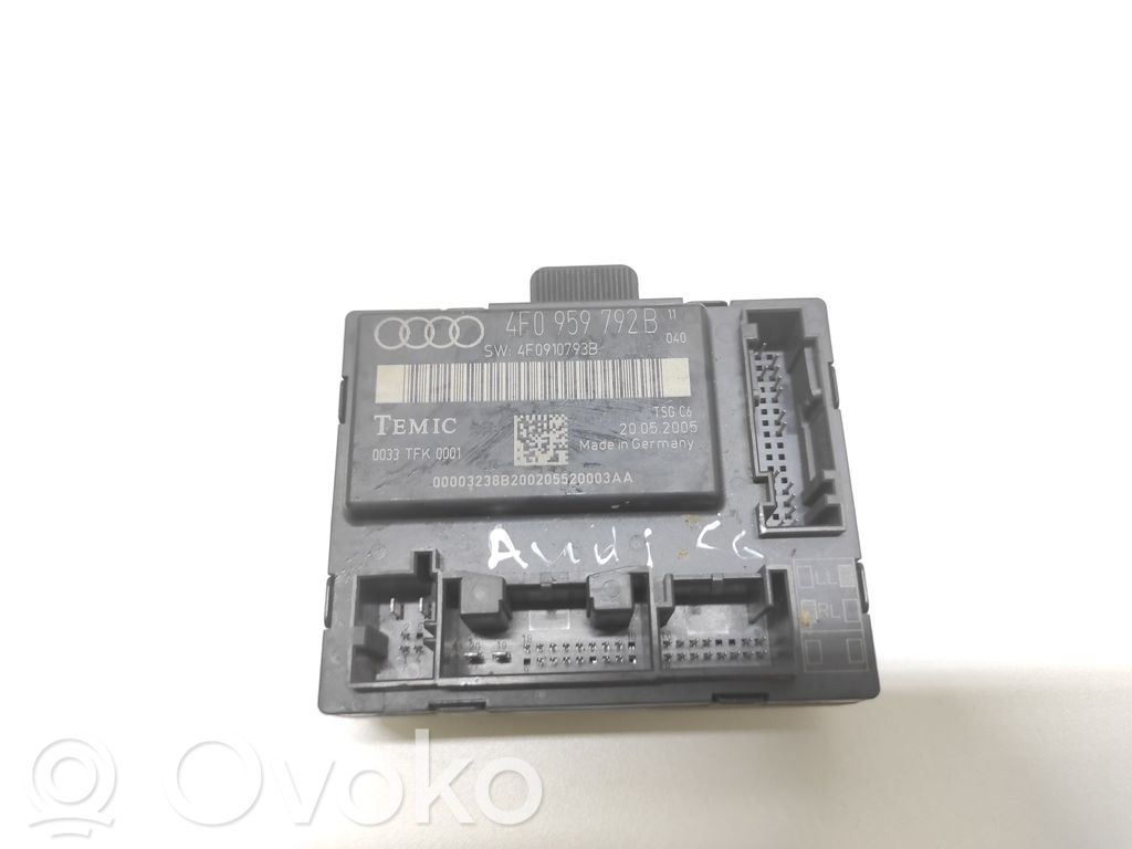 Door control unit/module   4F0959792B,4F0910793B