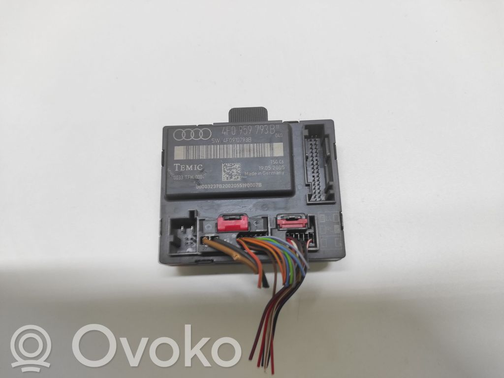 Door control unit/module   4F0959793B,4F0910793B