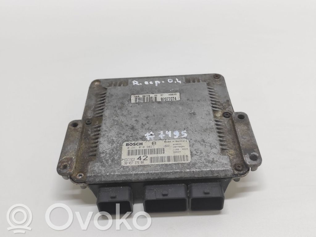 Renault Espace -  Grand espace IV Engine control unit/module 