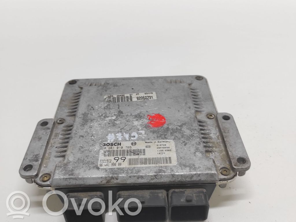 Renault Trafic I Engine control unit/module 