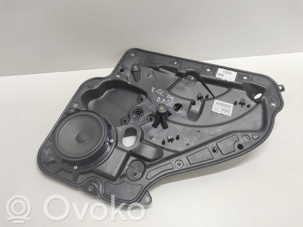 Volkswagen Golf VI Mechanizm podnoszenia szyby tylnej bez silnika 
