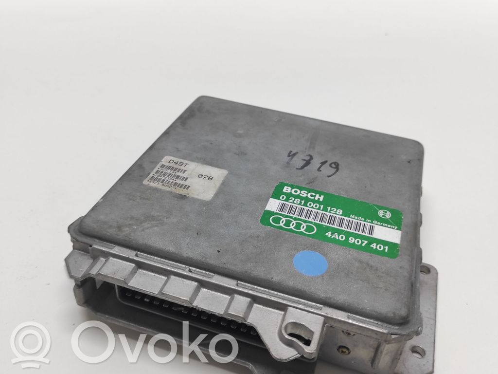 Engine control unit/module   0281001128,4A0907401