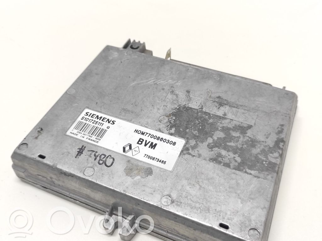 Engine control unit/module   S101725111Q,H0M7700860308