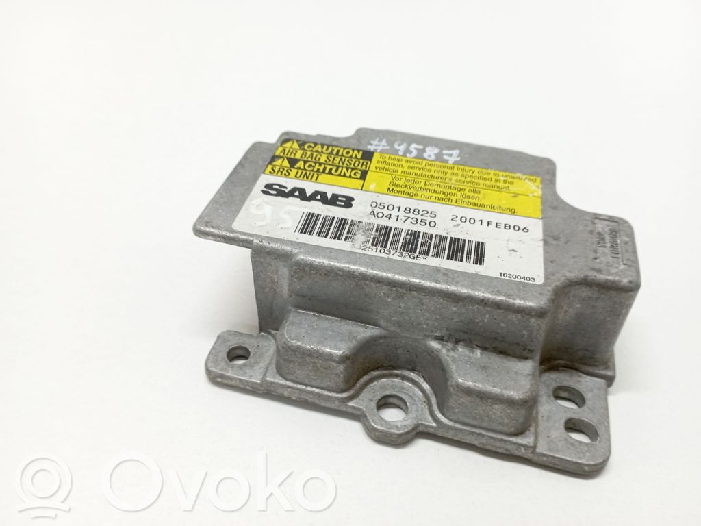 Airbag control unit/module   05018825,A0417350,2001FEB06