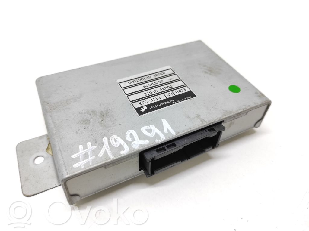 Gearbox control unit/module   HD88J092,31036PR002,UHC100139