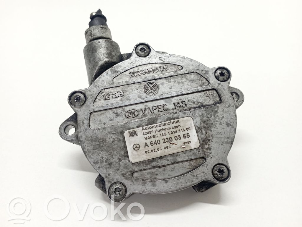 Mercedes-Benz A W169 Pompa a vuoto 