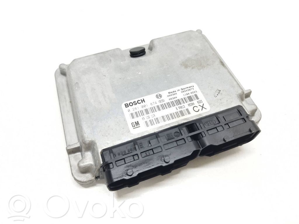Sterownik / Moduł ECU   0281001874,09136119,28SA3873,11840223