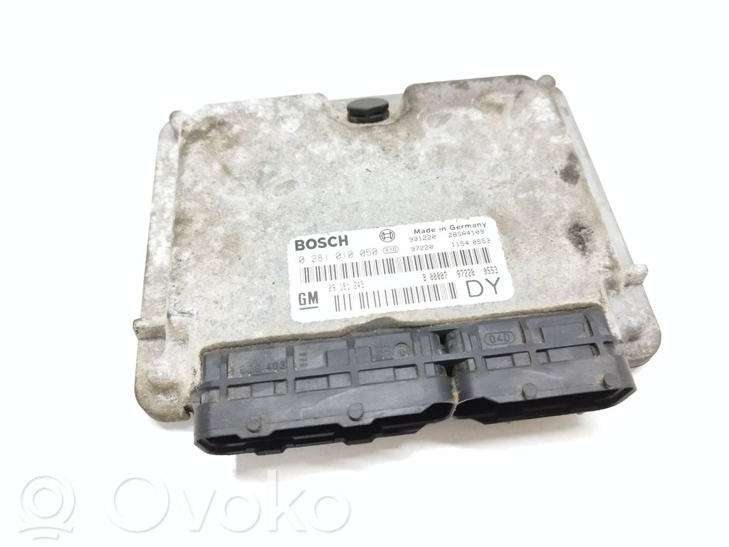 Opel Astra G Engine control unit/module 