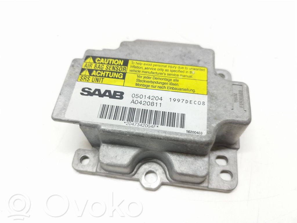 Saab 9-5 Airbag control unit/module 