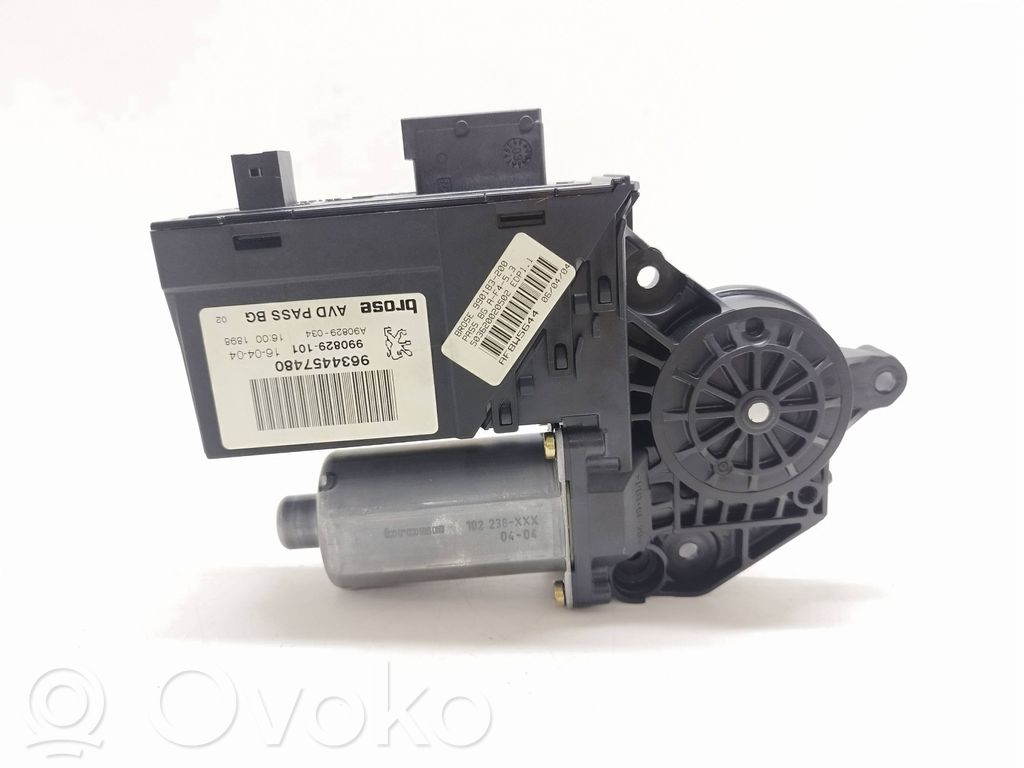 Peugeot 307 Silnik regulatora szyby drzwi przednich 