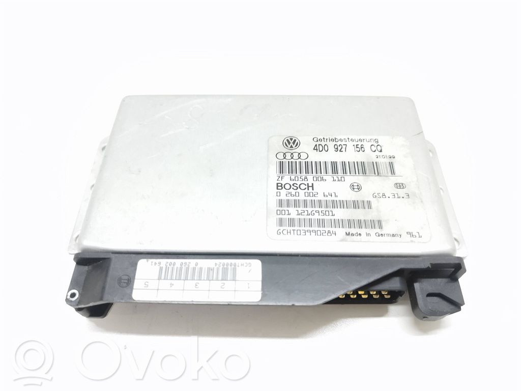 Gearbox control unit/module   4D0927156CQ,6058006110,0260002641
