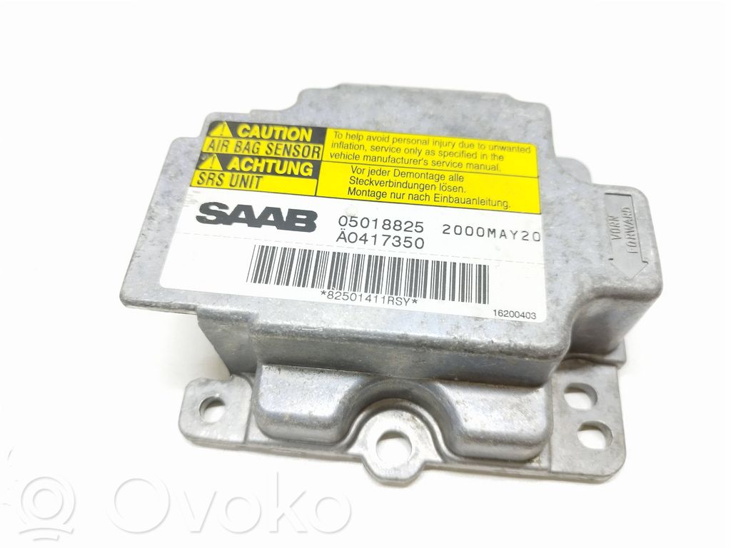 Airbag control unit/module   05018825,2000MAY20,A0417350,16200403