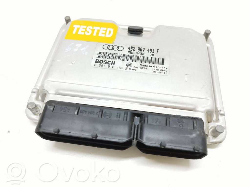 Audi A6 S6 C5 4B Centralina/modulo del motore 