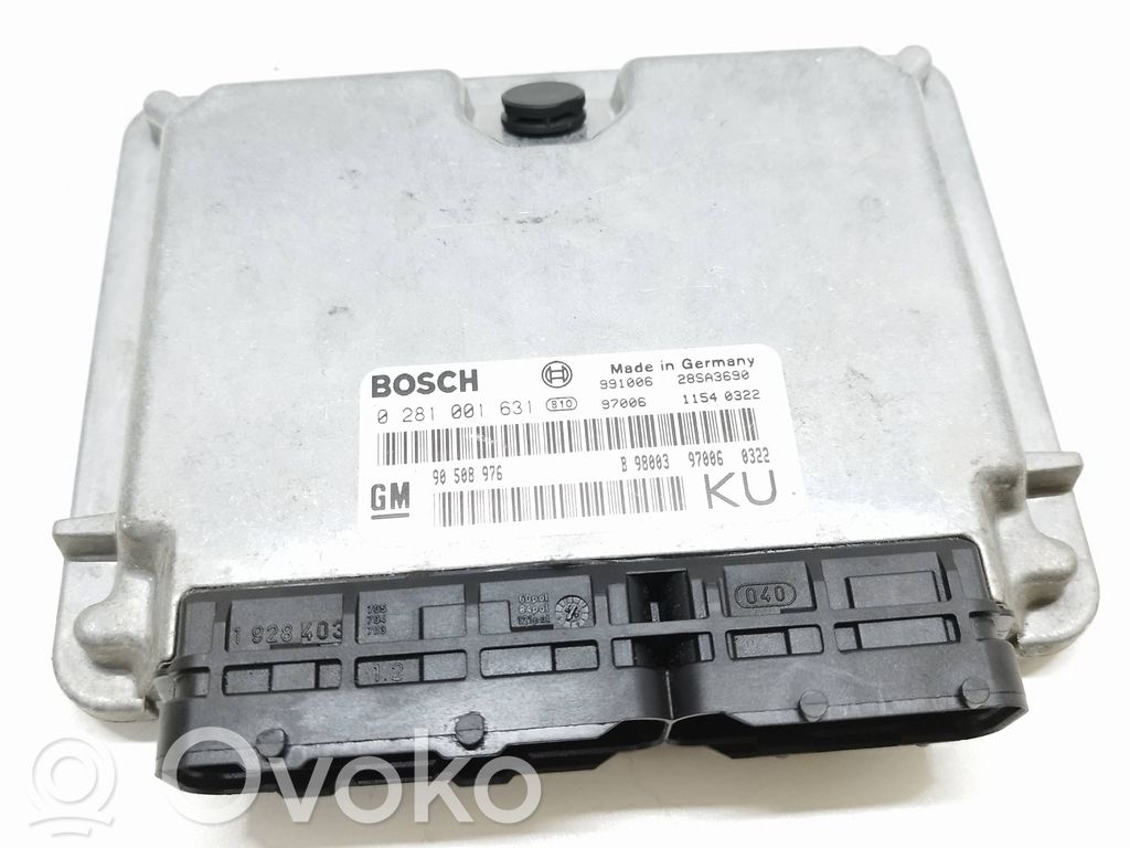 Opel Vectra B Engine control unit/module 