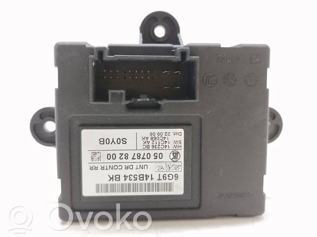 Door control unit/module   6G9T14B534BK,0507878200,14C236BC,14C068AK,14C112AK