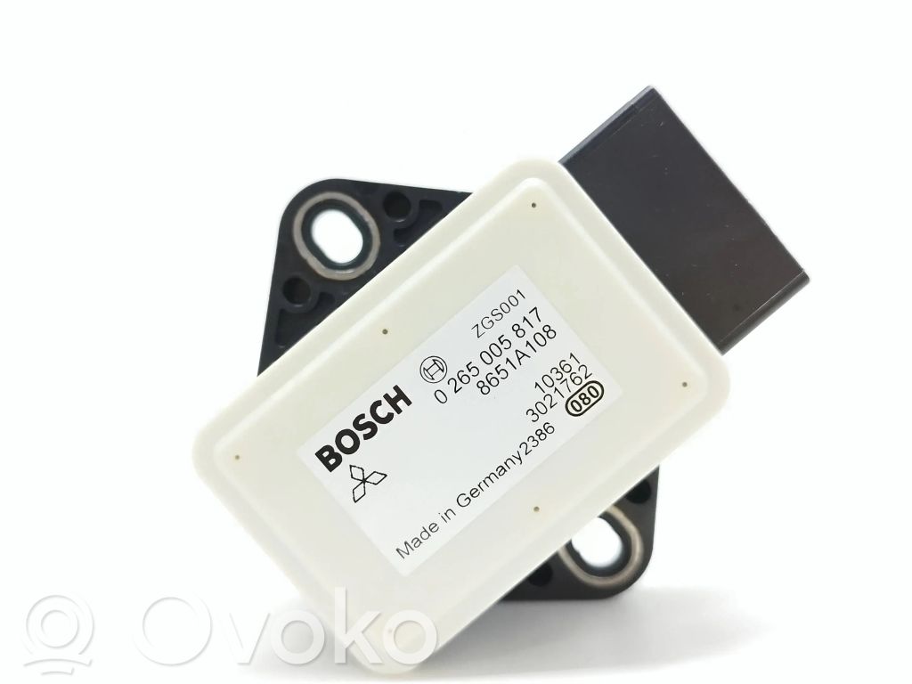 Mitsubishi i-MiEV ESP acceleration yaw rate sensor 