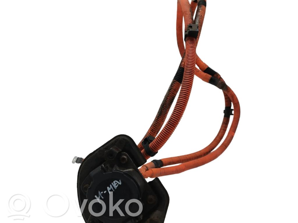 Mitsubishi i-MiEV Electric car charge socket 