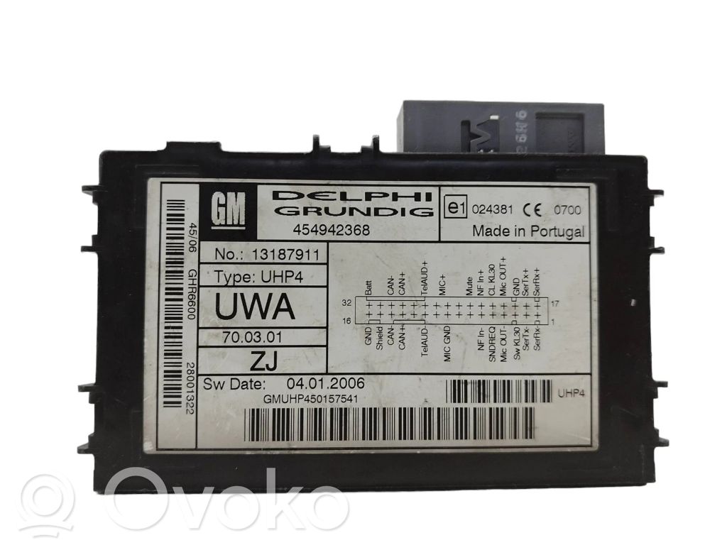 Opel Zafira B Altre centraline/moduli