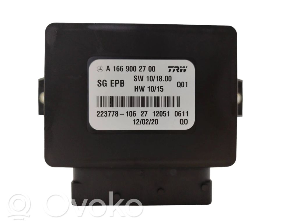 Moduł / Sterownik hamulca   A1669002700,120510611,223778106,27120510611