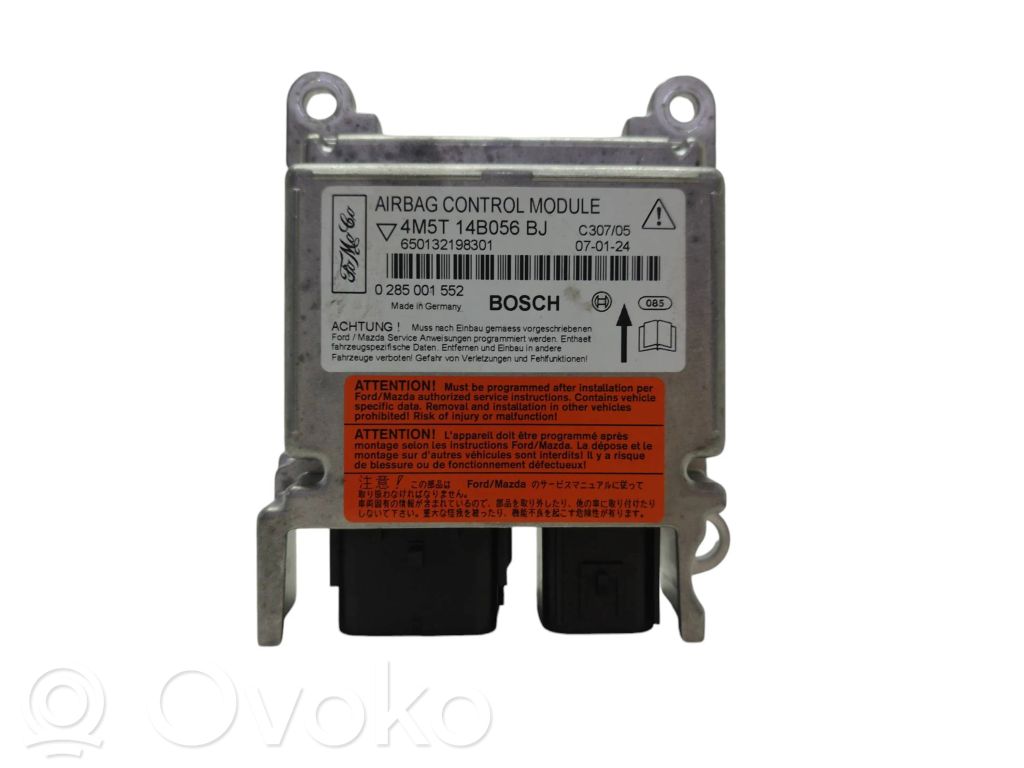 Unitate/modul de comandă airbaguri   4M5T14B056BJ,650132198301,0285001552