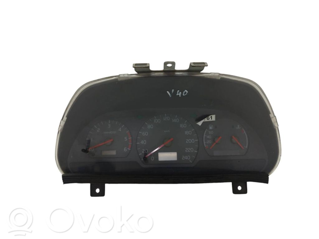Volvo S40, V40 Vitezometru (grup de instrumente) 