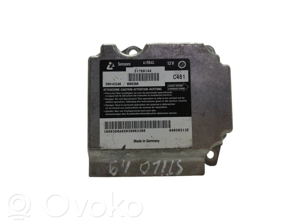 Fiat Stilo Unidad de control/módulo del Airbag 