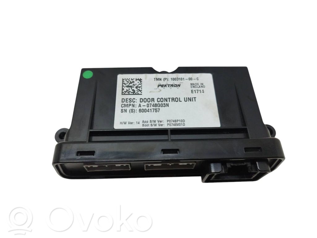 Tesla Model S Unitate/modul comandă uși 