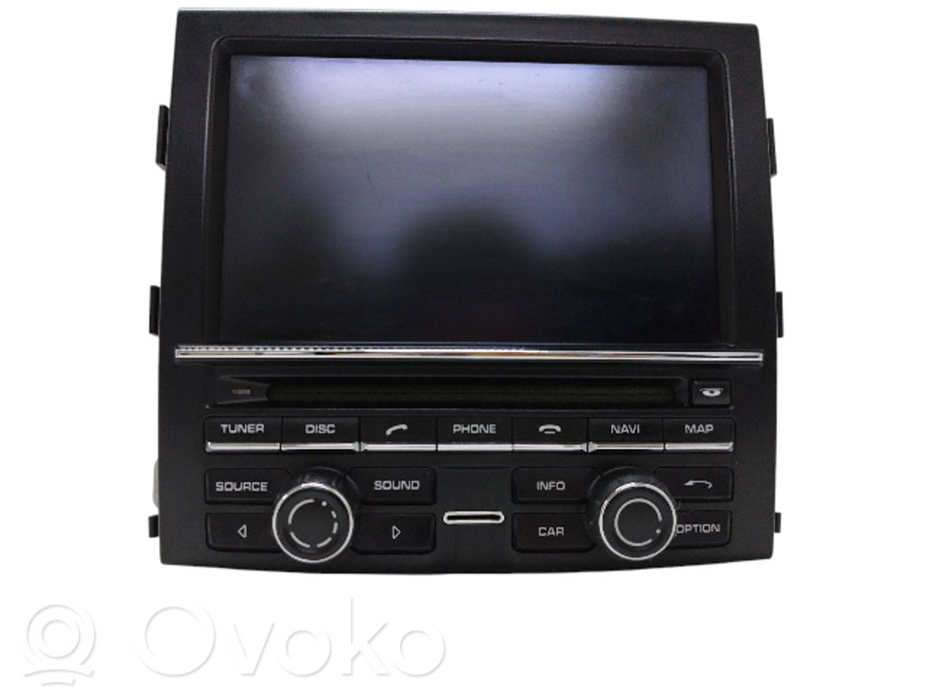Porsche Cayenne (92A) Panel / Radioodtwarzacz CD/DVD/GPS 