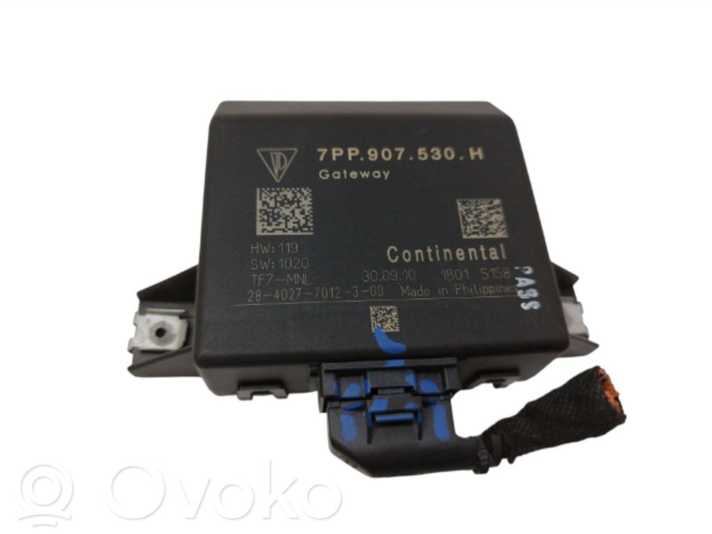 Porsche Cayenne (92A) Módulo de control Gateway 