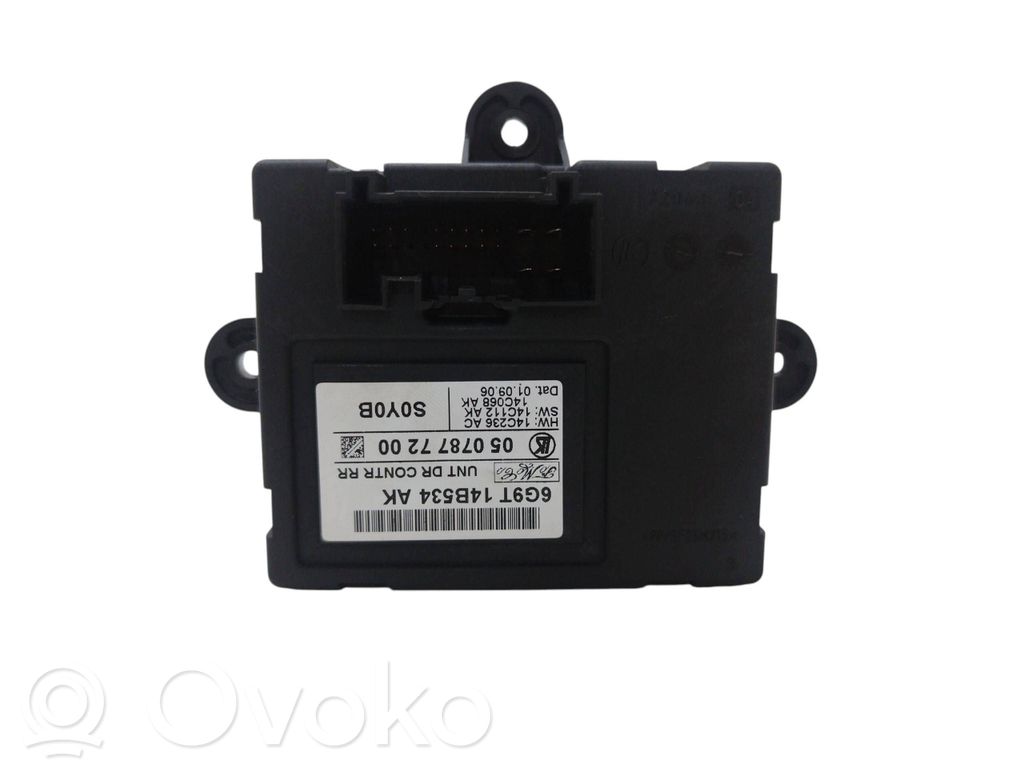 Unité de commande module de porte   6G9T14B534AK,0507877200,14C236AC,14C068AK,14C112AK