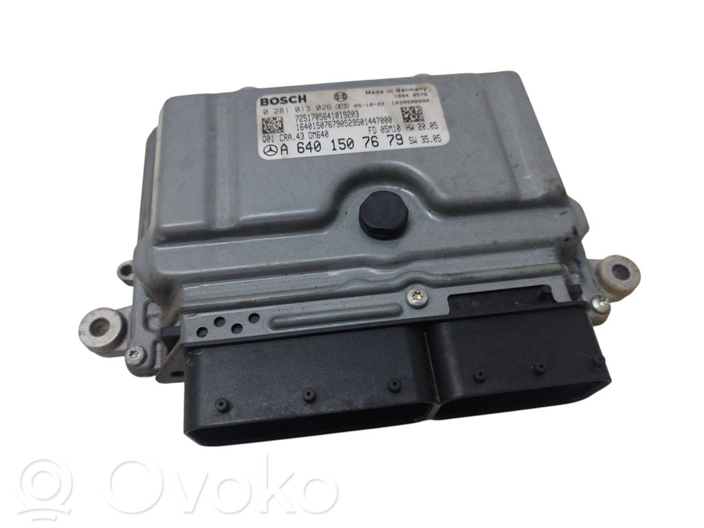 Mercedes-Benz A W169 Unitate/modul de control motor 