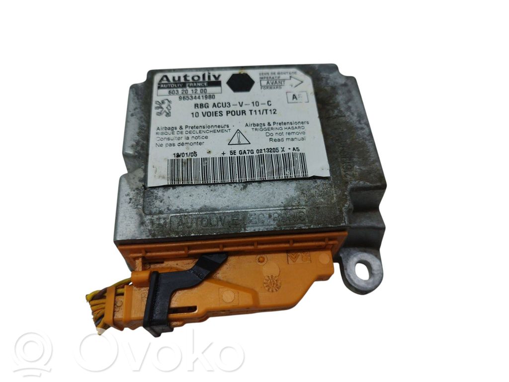 Peugeot 206 Airbag control unit/module 