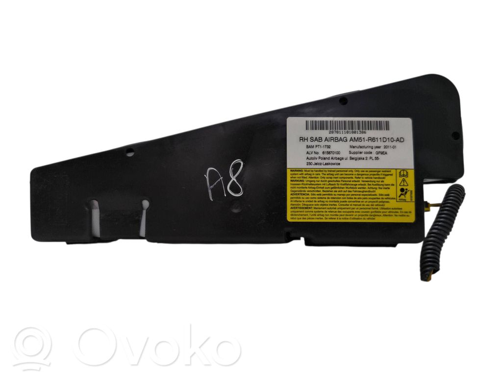 Airbag del asiento   AM51R611D10AD,615870100