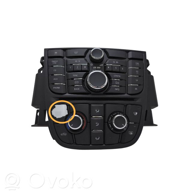 Opel Meriva B Panel klimatyzacji 