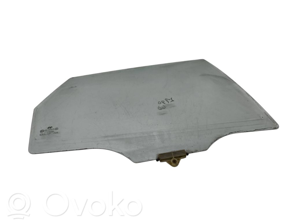 Hyundai i30 Szyba drzwi tylnych 