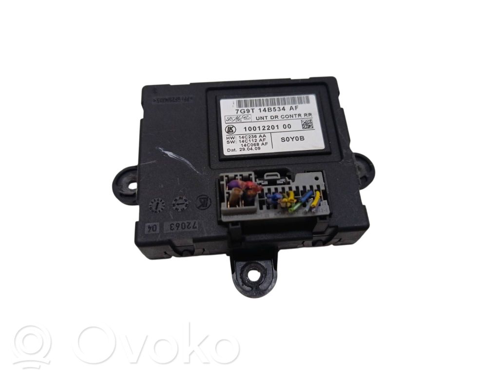 Unité de commande module de porte   7G9T14B534AF,14C236AA,1001220100
