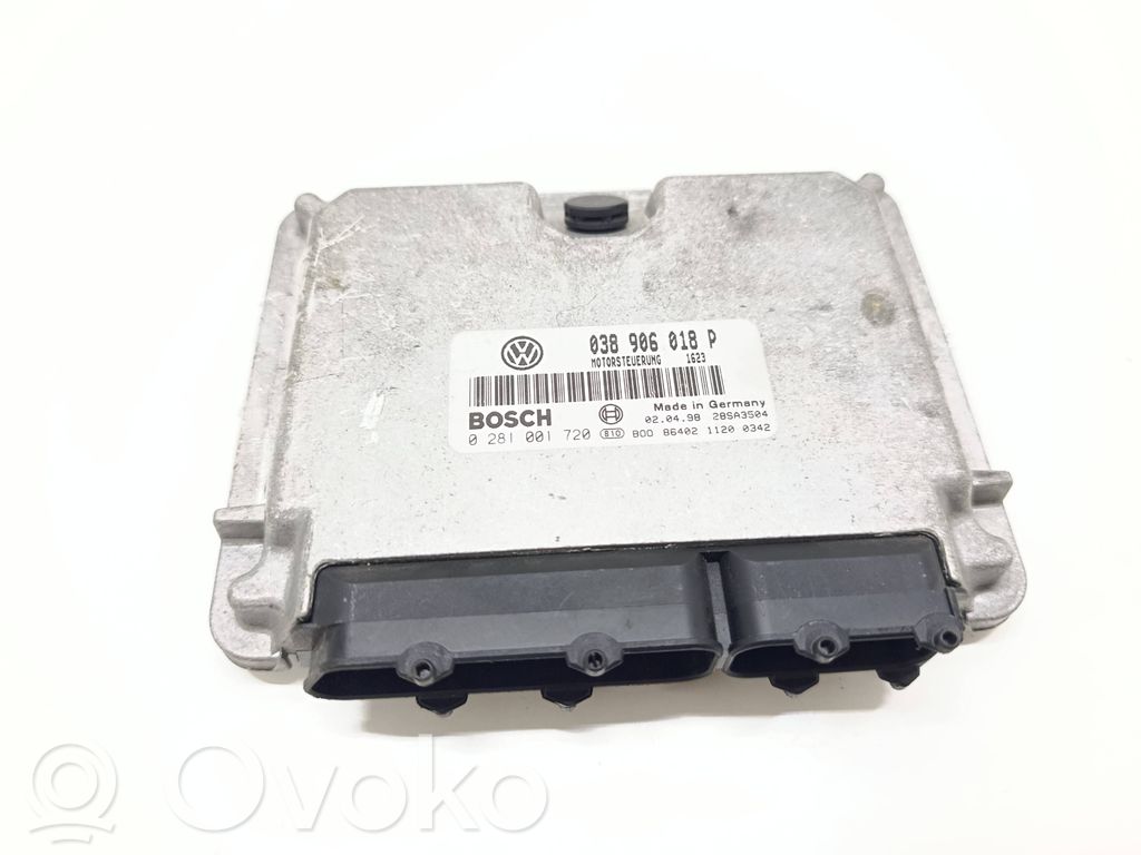 Engine control unit/module   038906018P,0281001720